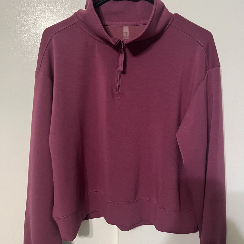 Simply Southern cropped Quarter Zip (W XL)